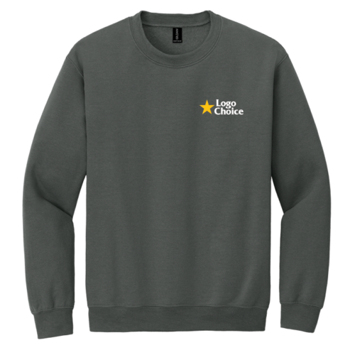 18000-charcoal Gildan Heavy Blend Crewneck