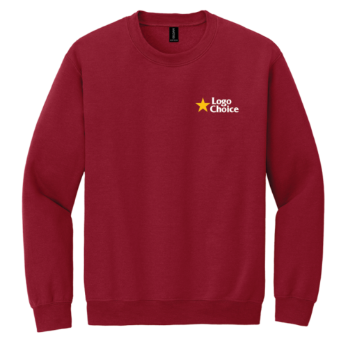18000-cherryred Gildan Heavy Blend Crewneck