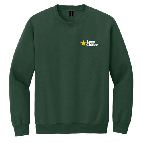 18000-fandarkgreen Gildan Heavy Blend Crewneck