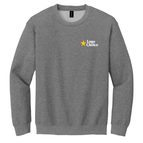 18000-graphiteheather Gildan Heavy Blend Crewneck
