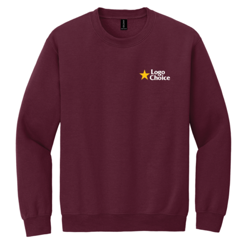 18000-maroon Gildan Heavy Blend Crewneck