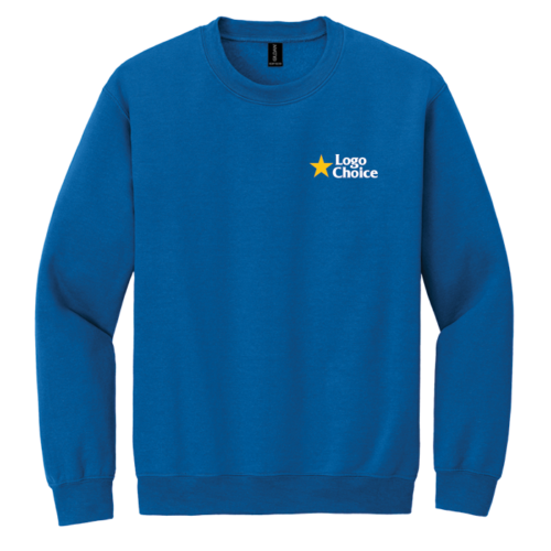 18000-neonblue Gildan Heavy Blend Crewneck