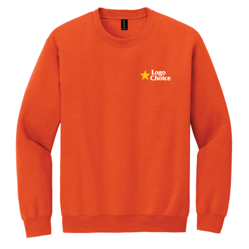 18000-orange Gildan Heavy Blend Crewneck