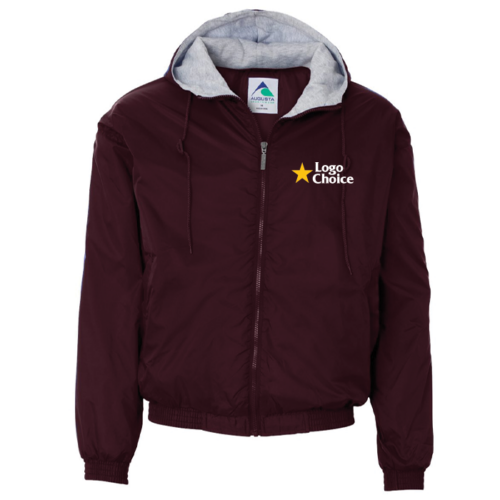 Augusta Sportswear Unisex Fleece Lined Hooded Jacket