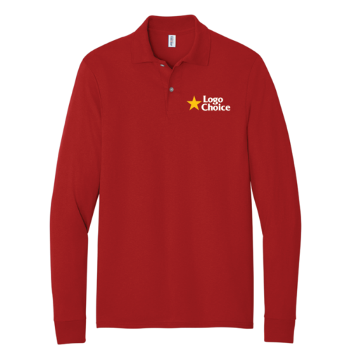 437LS-truered Jerzees Dri-Power Long Sleeve Sport Shirt