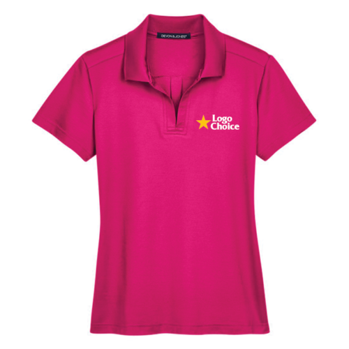 Devon & Jones Women's CrownLux Performance Plaited Polo