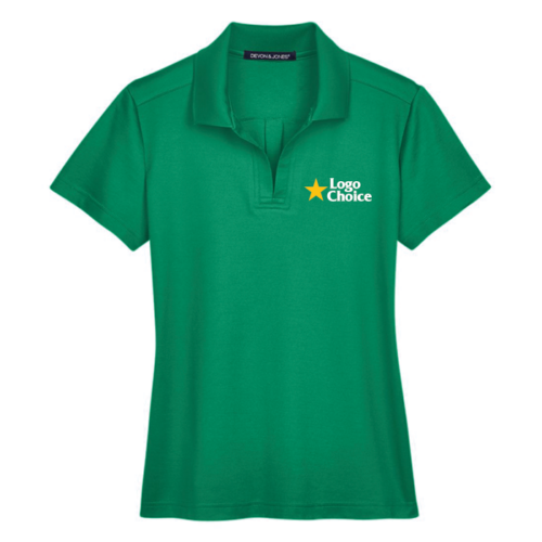 Devon & Jones Women's CrownLux Performance Plaited Polo