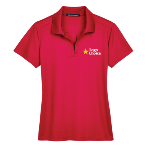 Devon & Jones Women's CrownLux Performance Plaited Polo