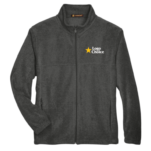 Harriton Men's Full-Zip Fleece