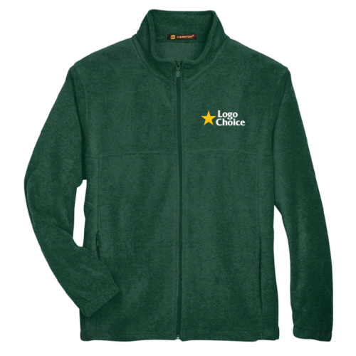 Harriton Men's Full-Zip Fleece