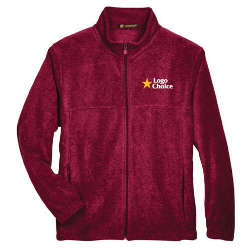 Harriton Men's Full-Zip Fleece