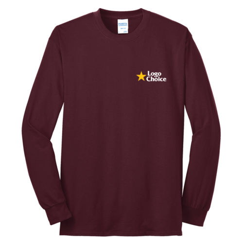 Port & Co Tall Long Sleeve Core Blend Tee