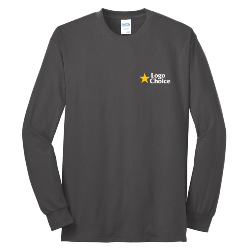 Port & Co Tall Long Sleeve Core Blend Tee