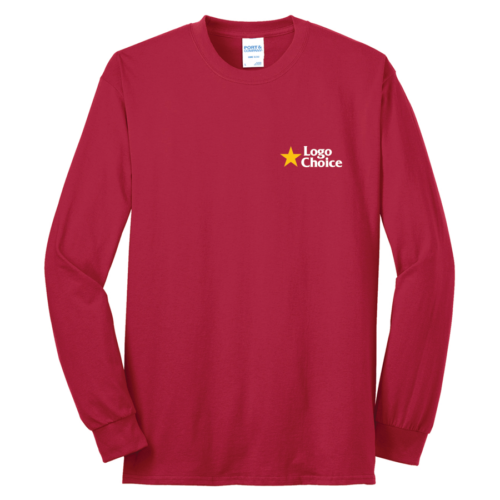 Port & Co Tall Long Sleeve Core Blend Tee