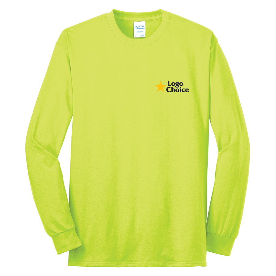 Port & Co Tall Long Sleeve Core Blend Tee