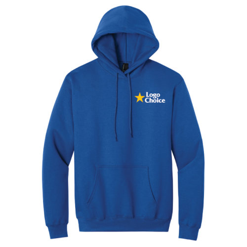 PC90H-royal Port & Co Essential Fleece Pullover Hooded Sweatshirt